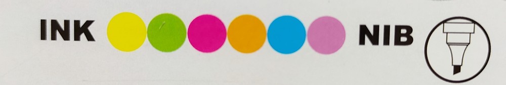 Fluorescent Highlighter ( Erasable )